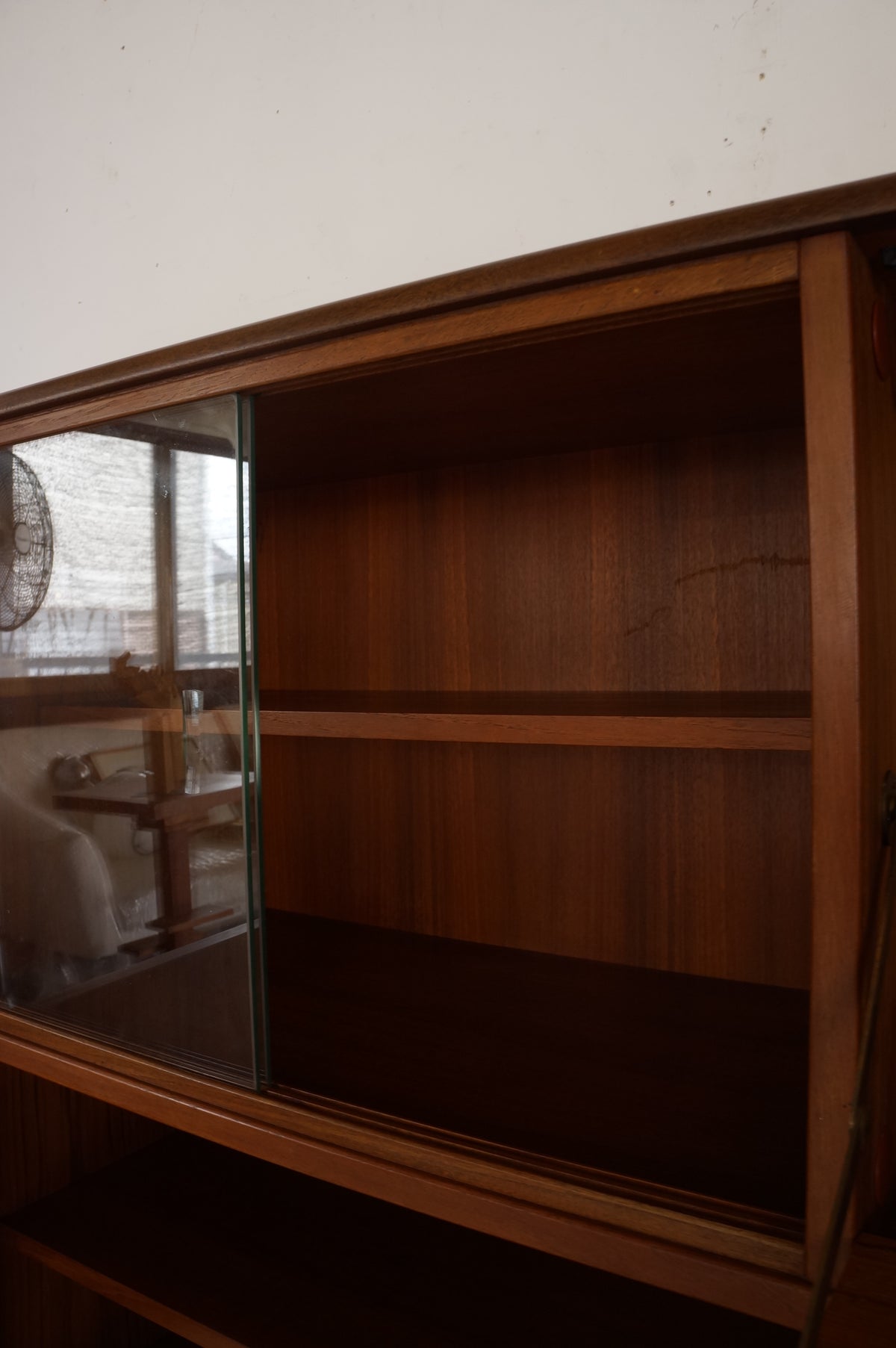 Vintage French Teak Sideboard