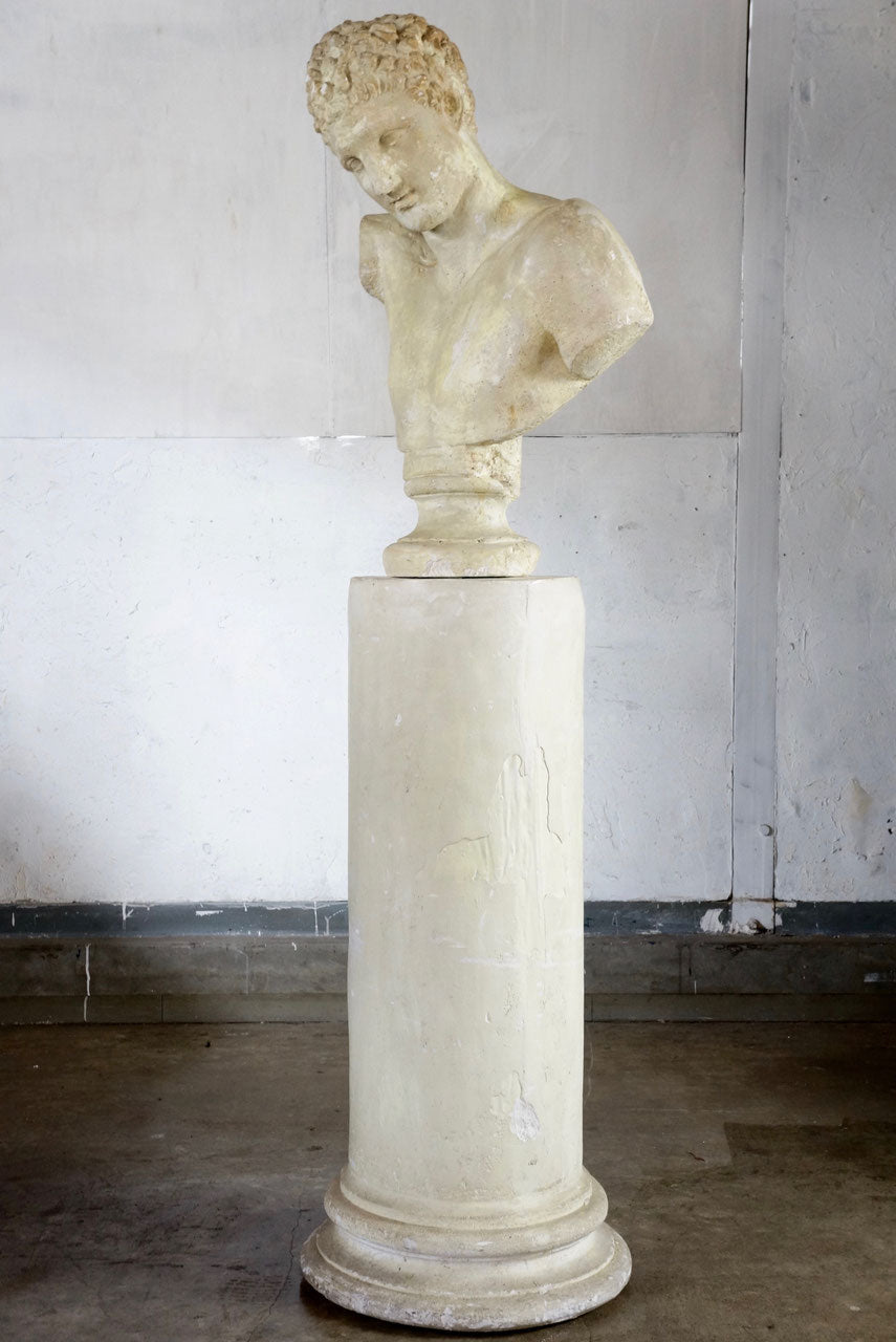 Plaster figure