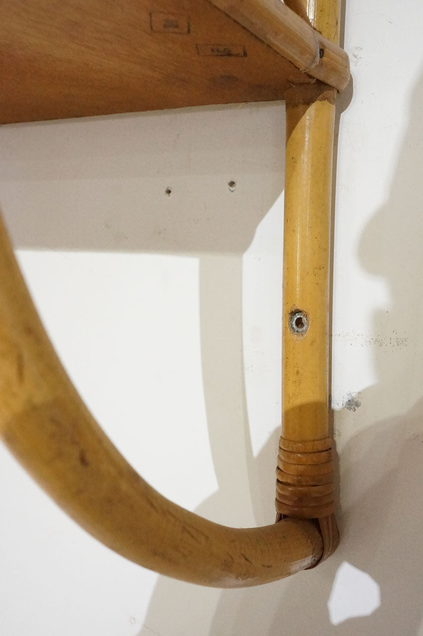 Bamboo Wall Shelf