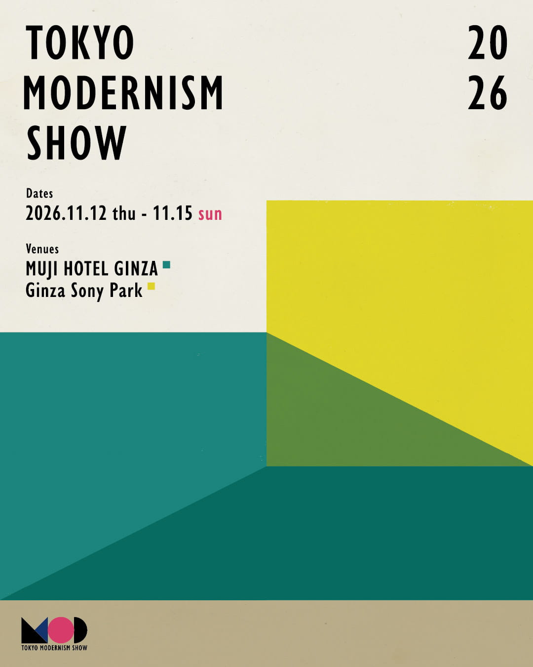 TOKYO MODERNISM SHOW 2026