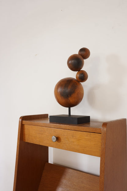 Wood Sphere Abstract Object