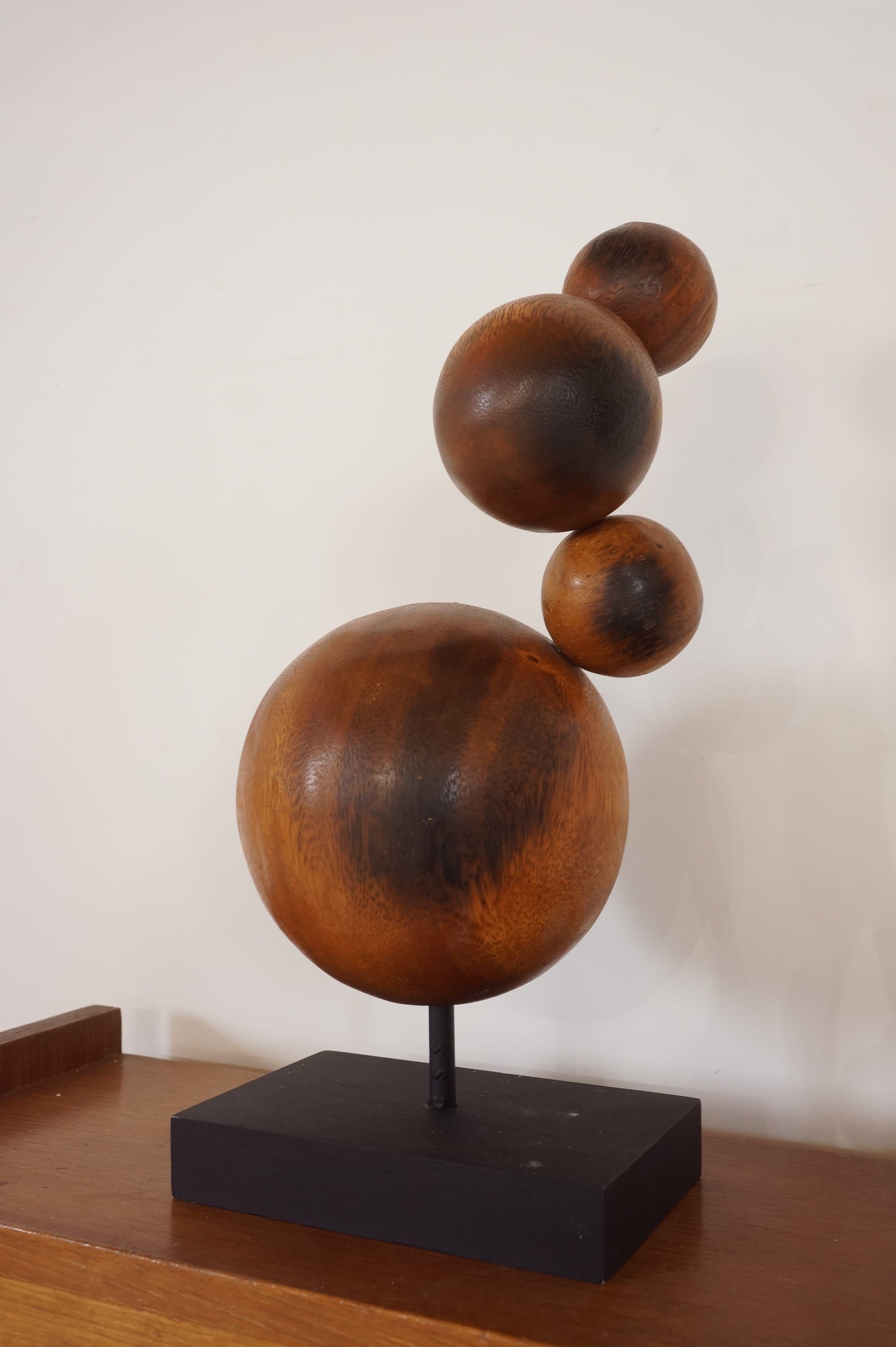 Wood Sphere Abstract Object