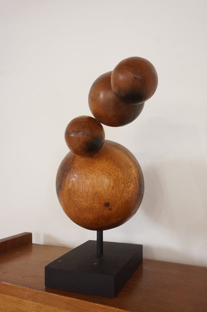 Wood Sphere Abstract Object