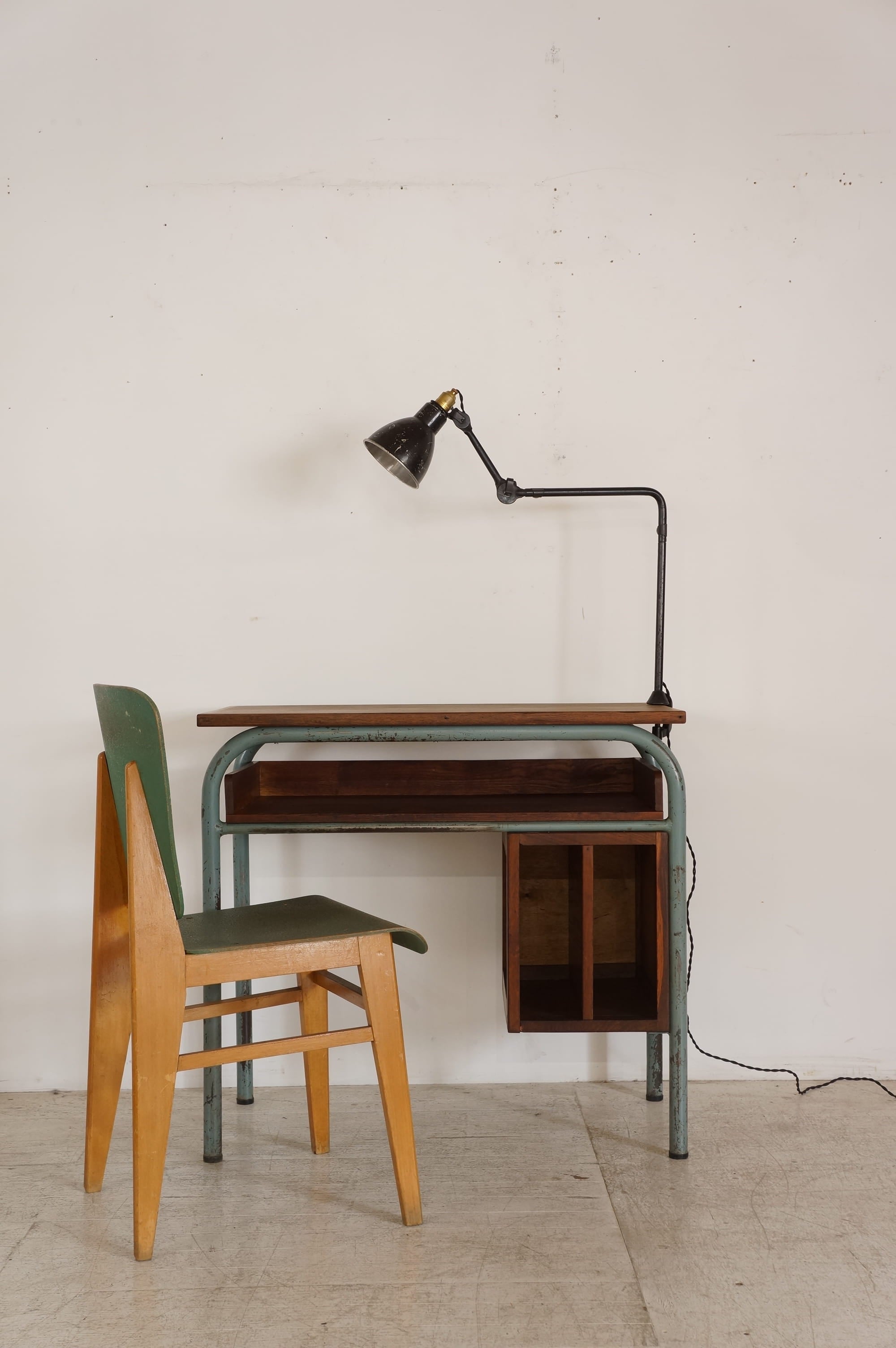Vintage Tubular Steel Desk