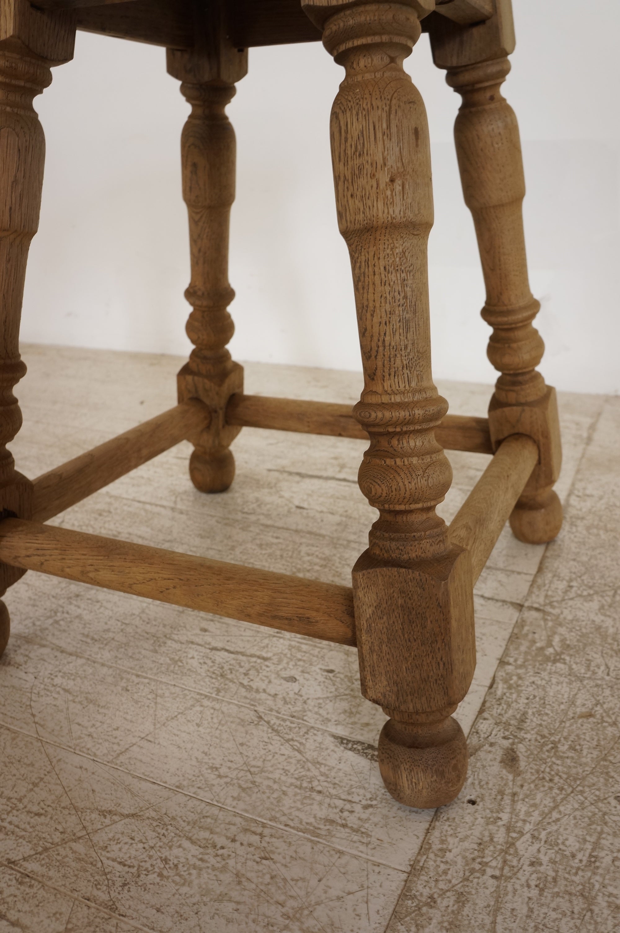 French  Oak Stool