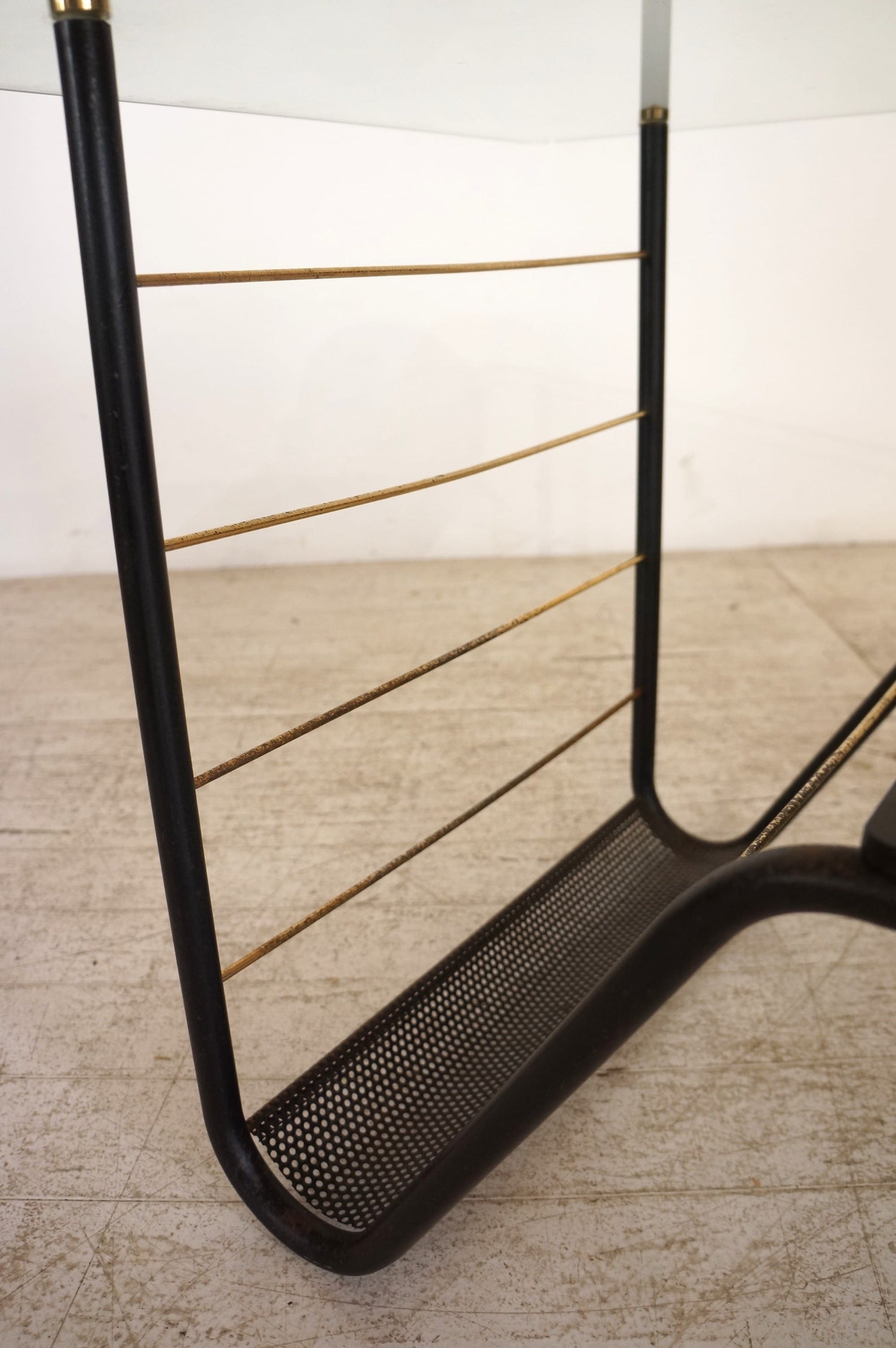 Coffee Table with Magazine Rack /  Pierre Guariche