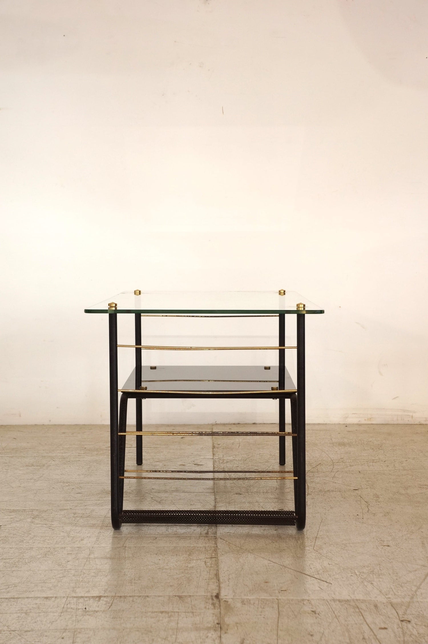 Coffee Table with Magazine Rack /  Pierre Guariche