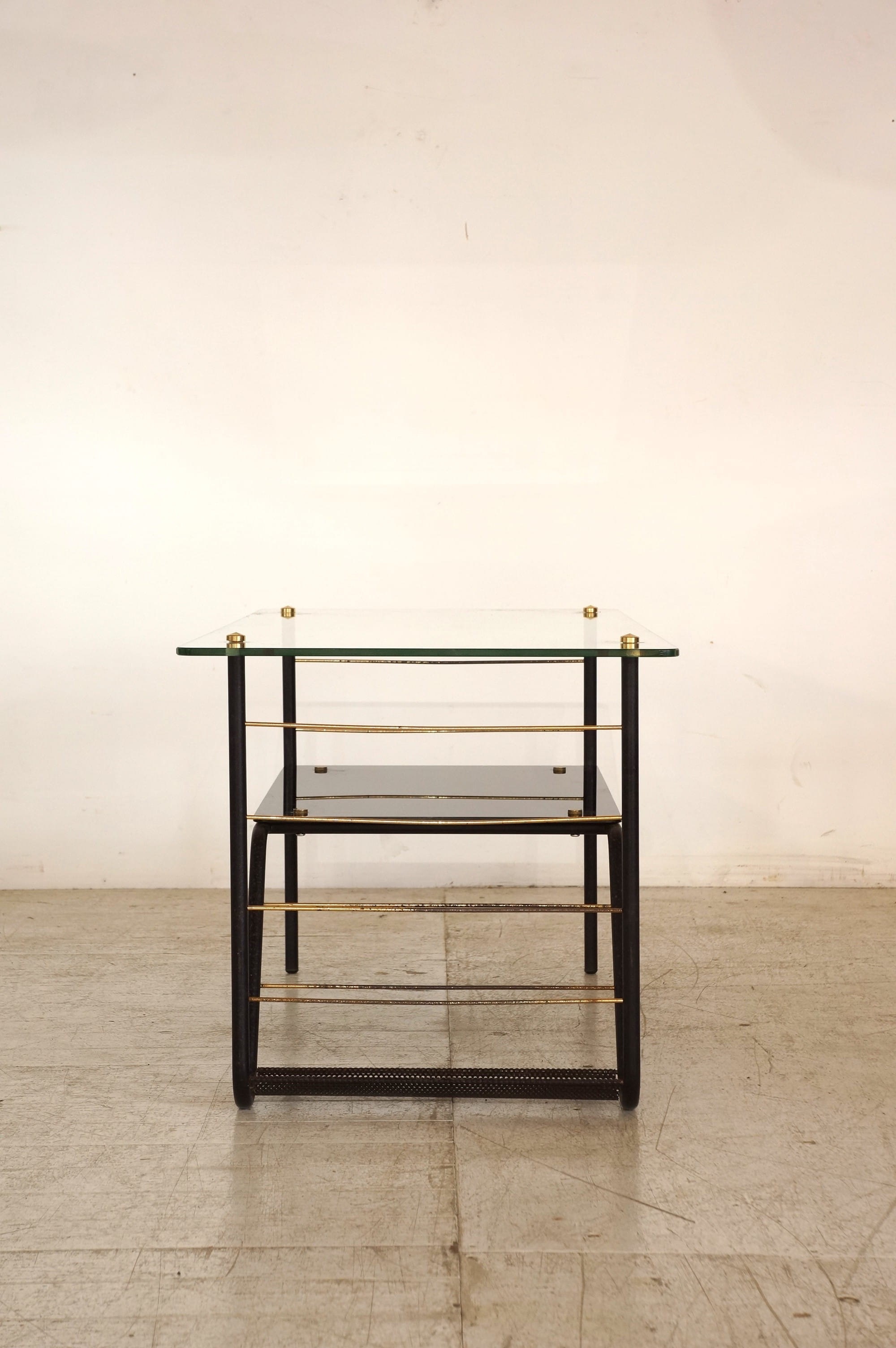 Coffee Table with Magazine Rack /  Pierre Guariche