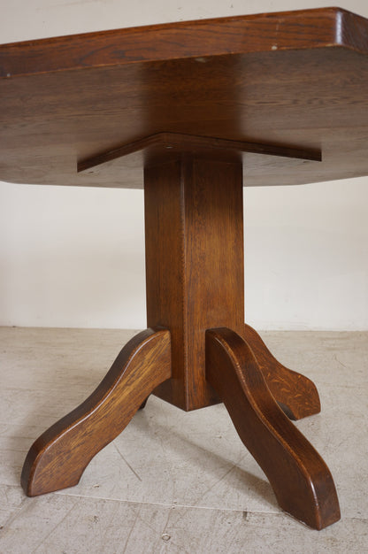 Vintage Octagonal Dining Table