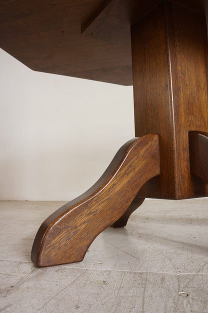 Vintage Octagonal Dining Table