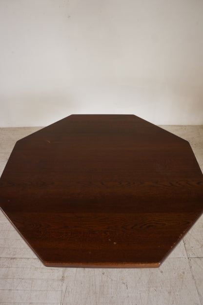 Vintage Octagonal Dining Table
