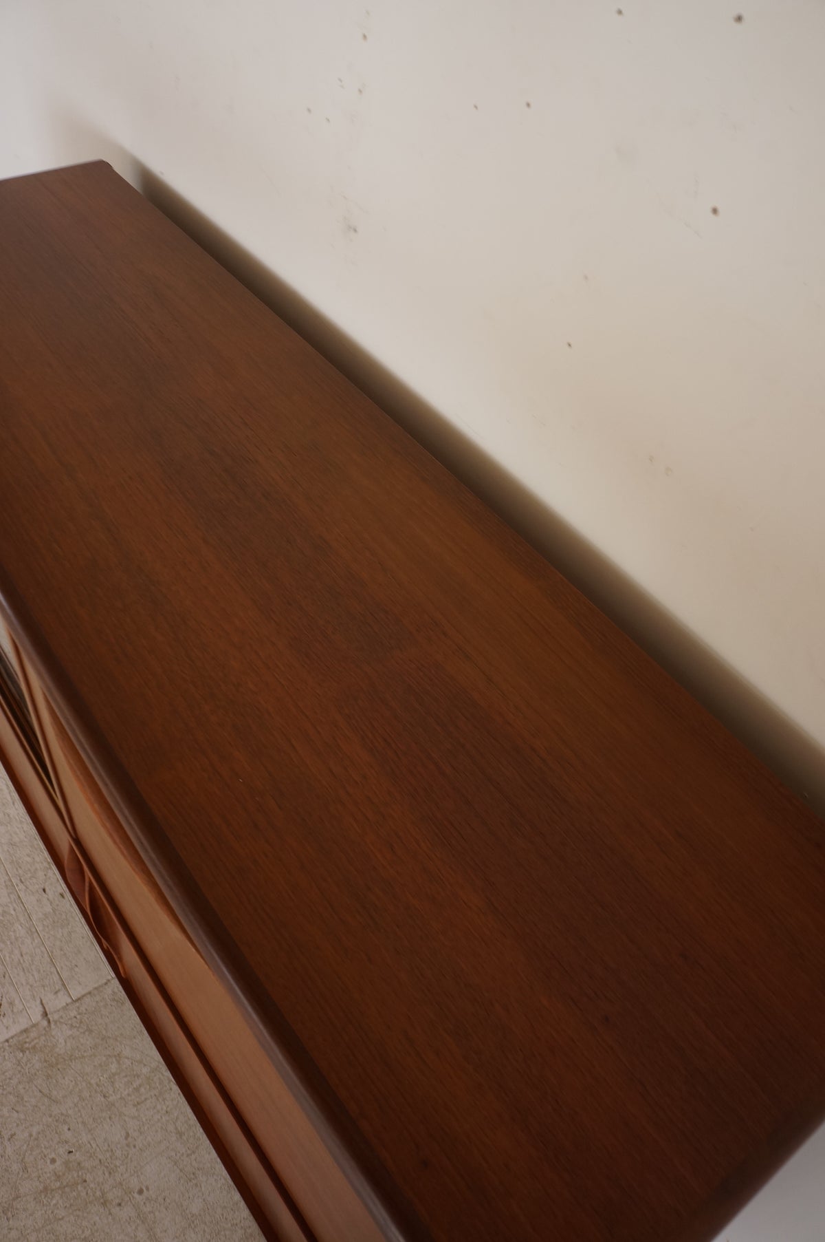 Vintage French Teak Sideboard