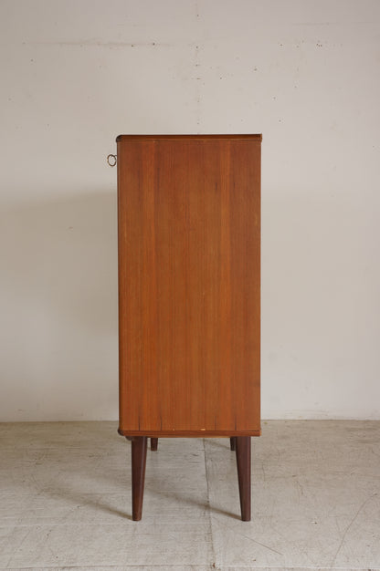 Vintage French Teak Sideboard
