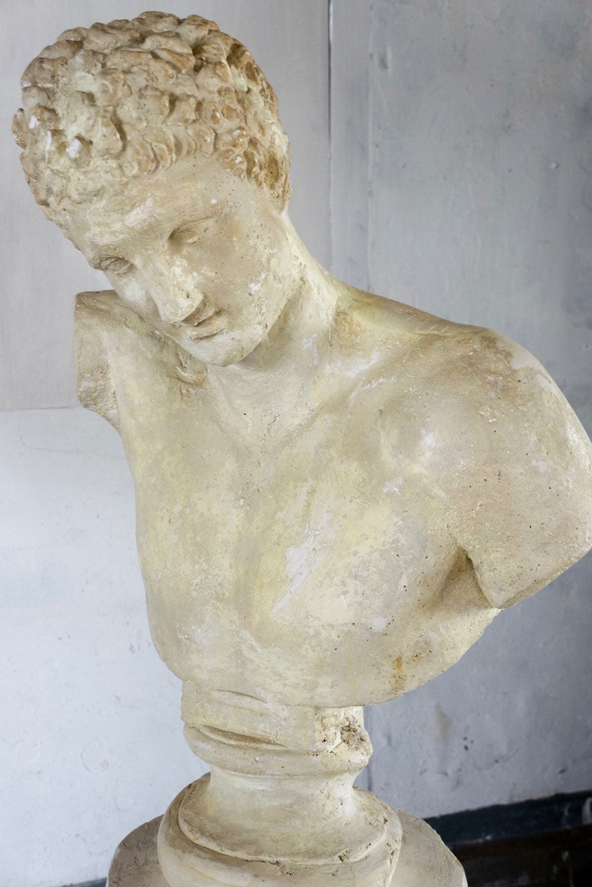 Plaster figure