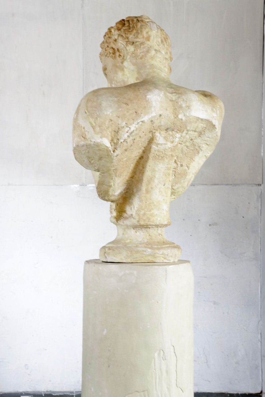 Plaster figure
